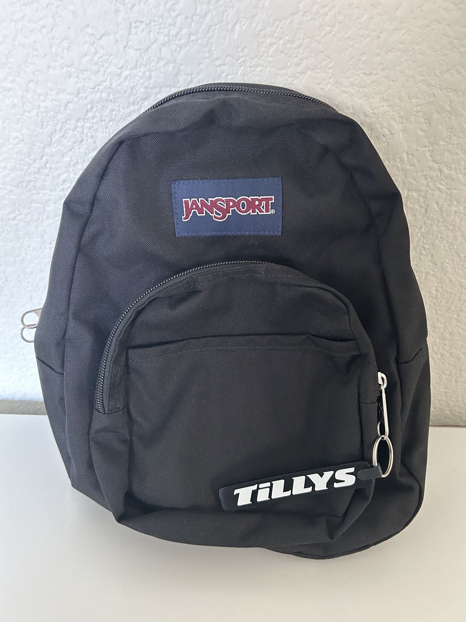 Black Jansport Mini Backpack Unisex