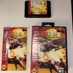 Dune Sega Genesis Complete RARE