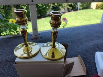 5" Candle Holder Partylite Set Of Two 