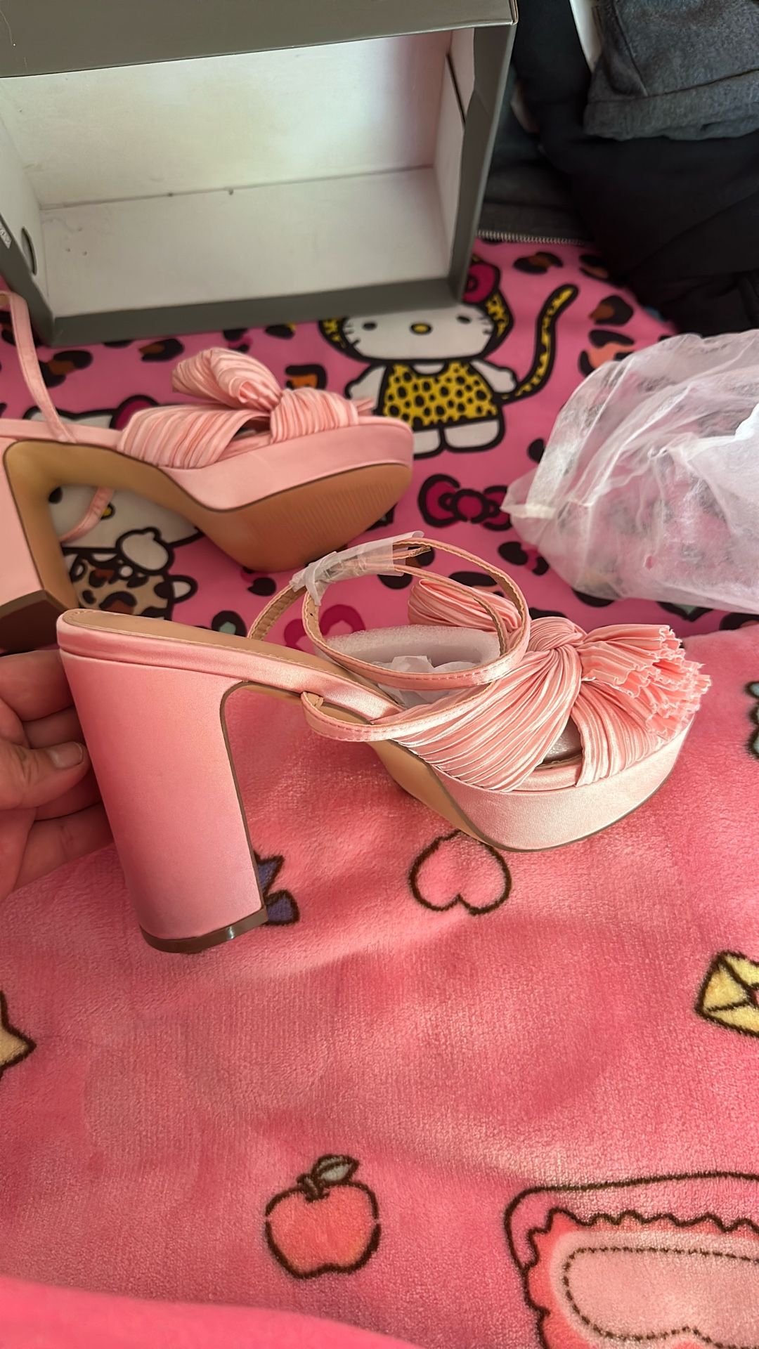 Cute Pink Baddie Heels