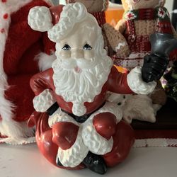Vintage Santa (ceramic)