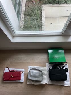 Authentic  lot 3 bags Bottega Veneta brand new condition