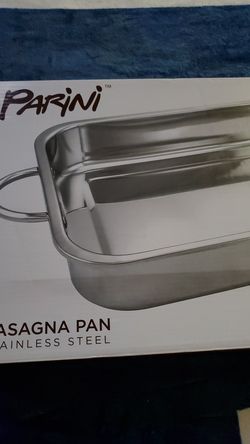 Offerup Parini Lasagna Pan Stainless Steel New QUEEN Upholstered