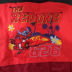 THE RED ONE626 RACING JACKET BOX LUNCH EXCLUSIVE DYSNEY  XL Size