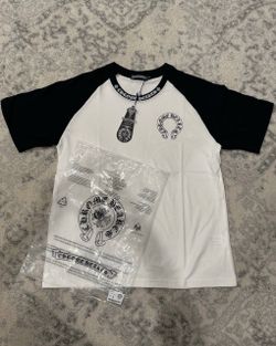 Chrome Hearts black  n white  short Sleeve T-Shirt Sizes S/M/L/XL