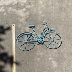 Bike yard wall art  