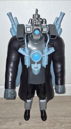 Skibidi Toilet 24" Titan  figure Blue Cameraman