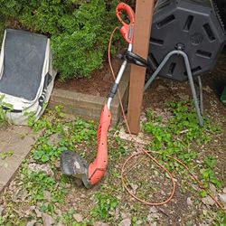 Black Decker Weed Eater It Runs