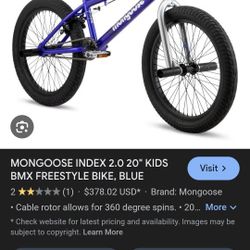 Mongoose Boys Bicycle