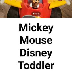 Mickey Battery OPERATED Animated Plane 