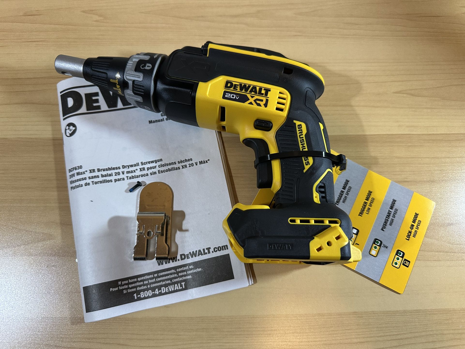DeWALT 20v XR Drywall Screwgun 