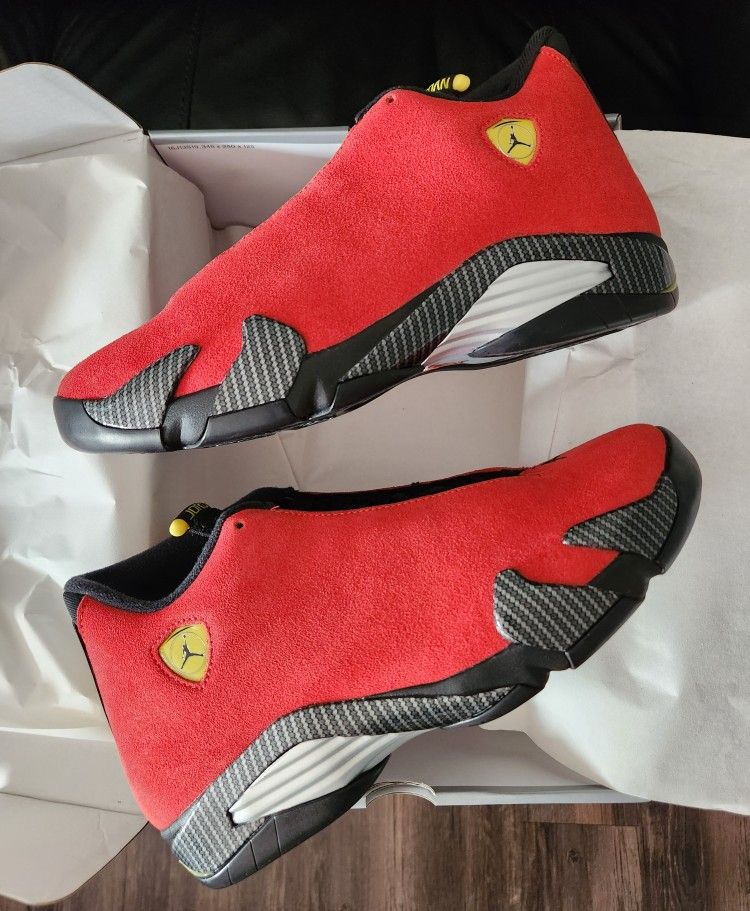 Jordan Retro 14 "Ferrari" (Size 9.5)