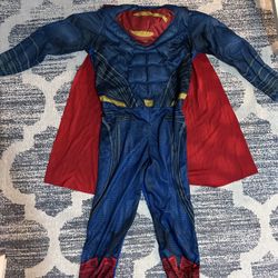 Superman Suit With Cape 