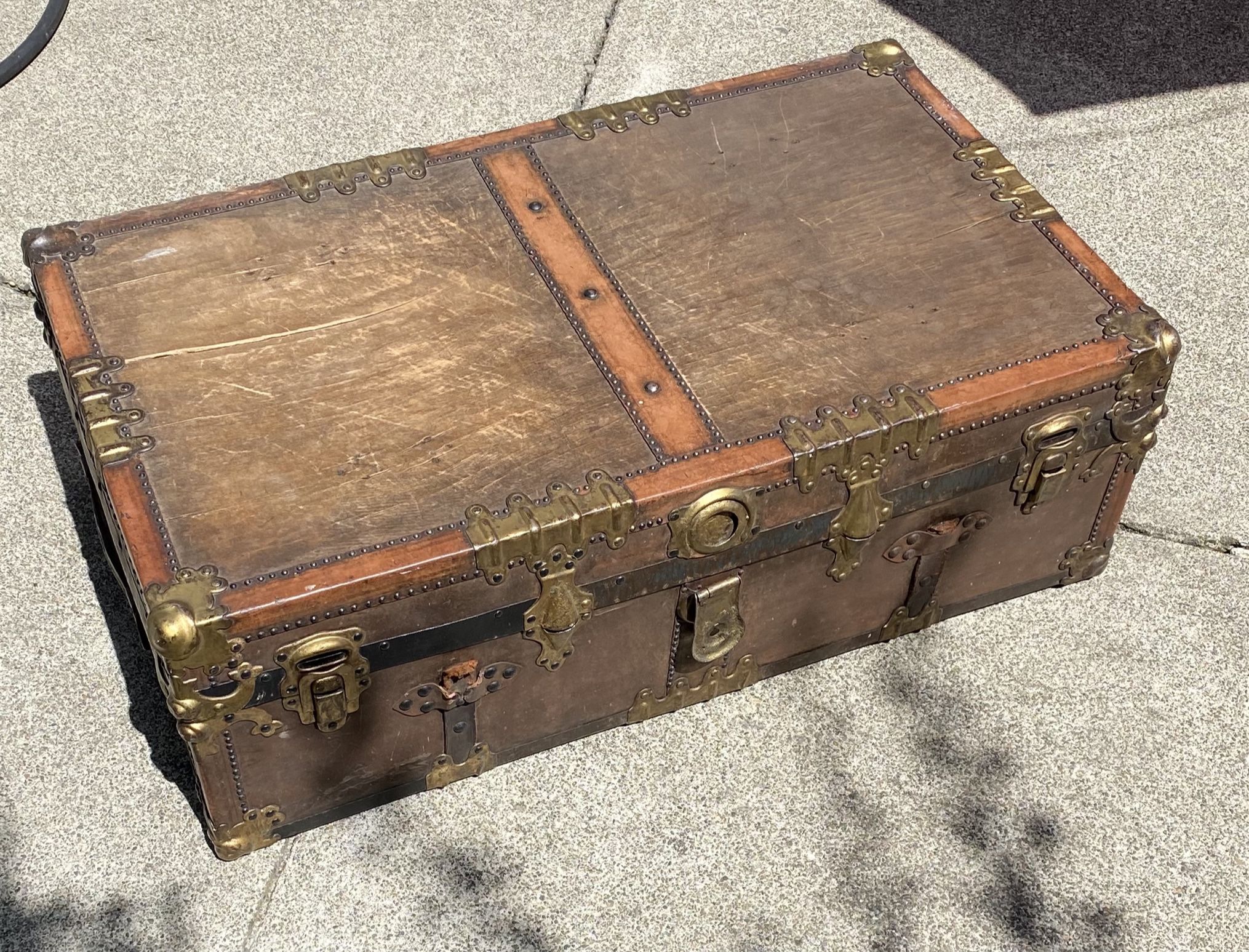 Vintage/Antique Steamer Trunk