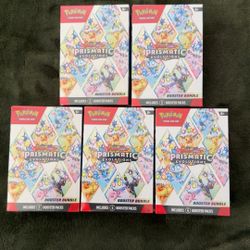 Pokemon Prismatic Booster Bundles