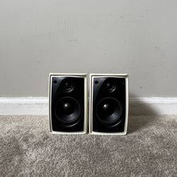 Polk Audio RM6751 2 Way Bookshelf or Home Theater Surround Speakers 