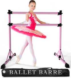 Like New Portable Ballet Barre - Pink - Barely Used