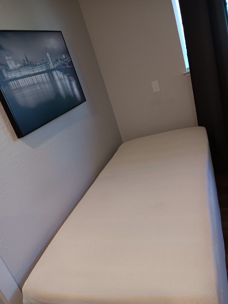 Twin Mattress and Frame