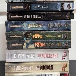 Nine D&D and Forgotten Realms Books various authors $15 for All