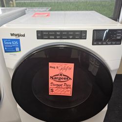 Whirlpool® 7.4 Cu. Ft. White Front Load Gas Dryer
