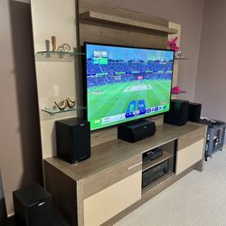 Ultimate Home Entertainment Bundle – TV, Stand, Xbox, Yamaha Sound System & More!