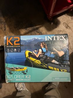 Intex Explorer K2 Two-Person Inflatable Kayak Set