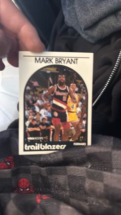Mark Bryant 1989 basketball card