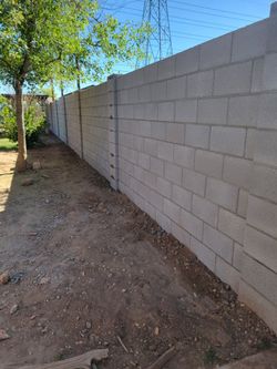 Fence Block Walls