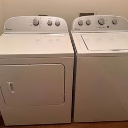 Whirlpool Washer & Dryer (Delivery Available)