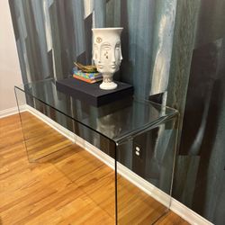Glass Console Table 