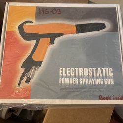 Powder Coat Kit Gun/amp + Accessories 