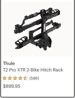 Thule T2 pro XTR 2-Bike Hitch 2in.