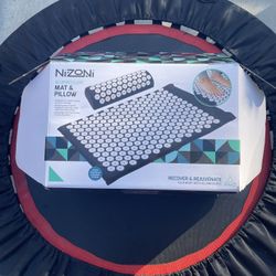 Acupressure mat for neck and back relief