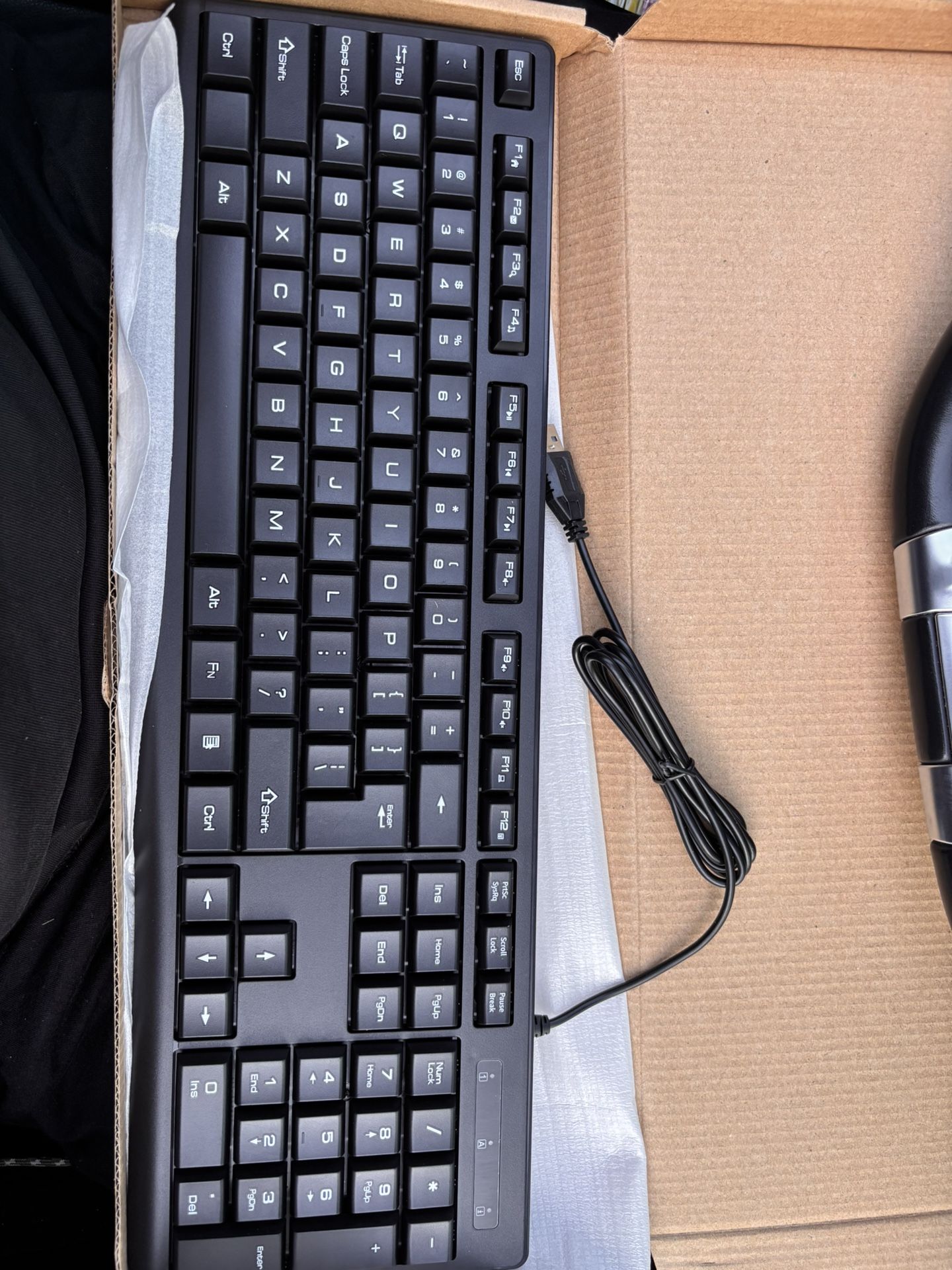 keyboard with usb