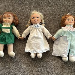 5 Vintage Northern Bath Tissue Dolls