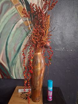 Tall Decorative floral vase