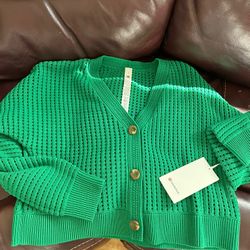 Cardigan Green Lululemon