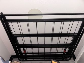 TWIN BED FRAME WITH 2 MATTRESS