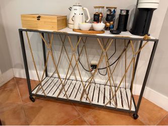 Console Table- Items on table not included.