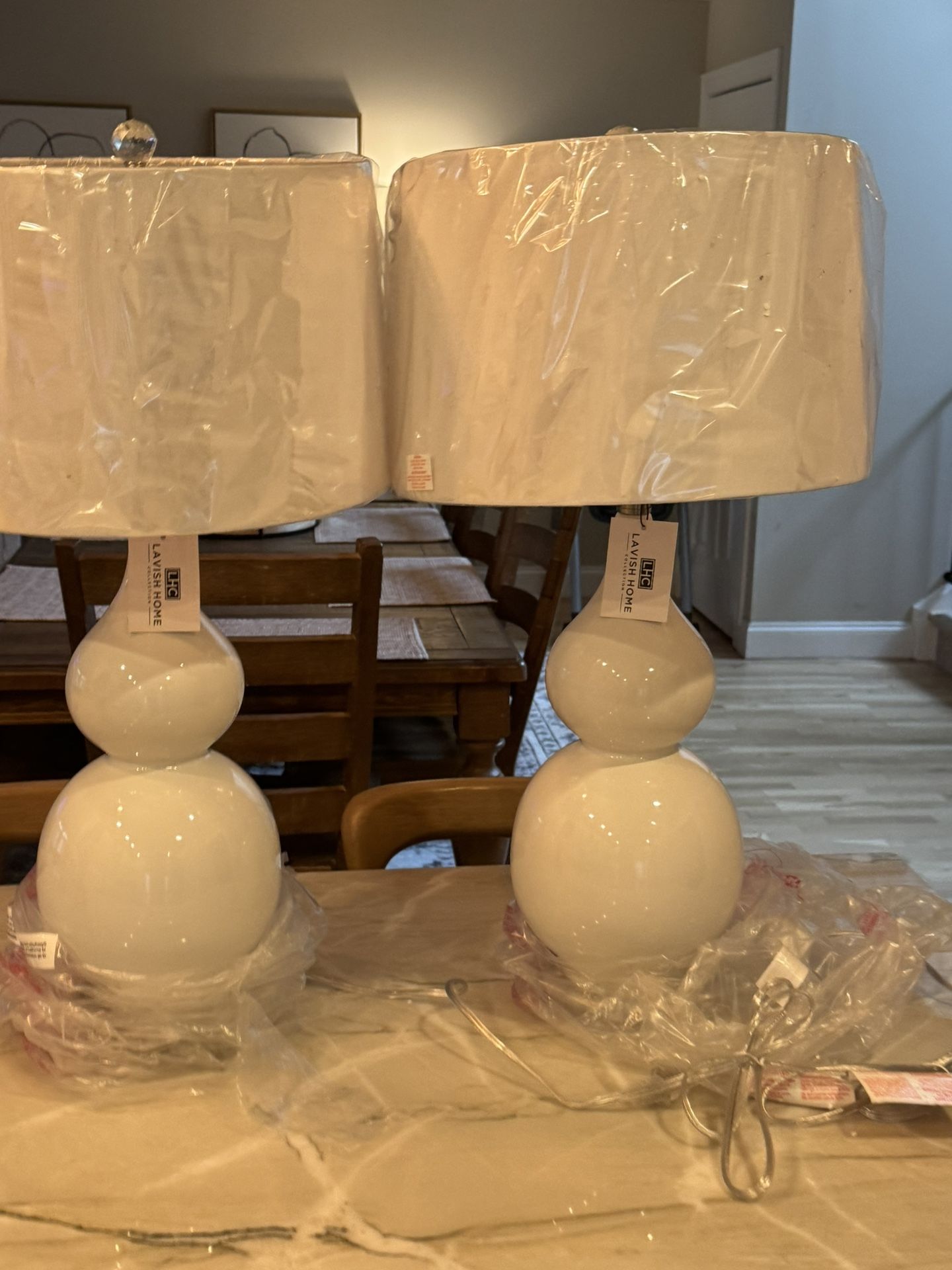 Lavish Home Collection Set Of Table Lamps