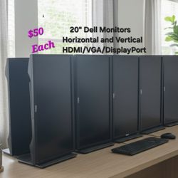 Dell Monitors $50 Each 125 Available 