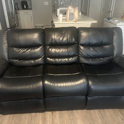 Leather Recliner 