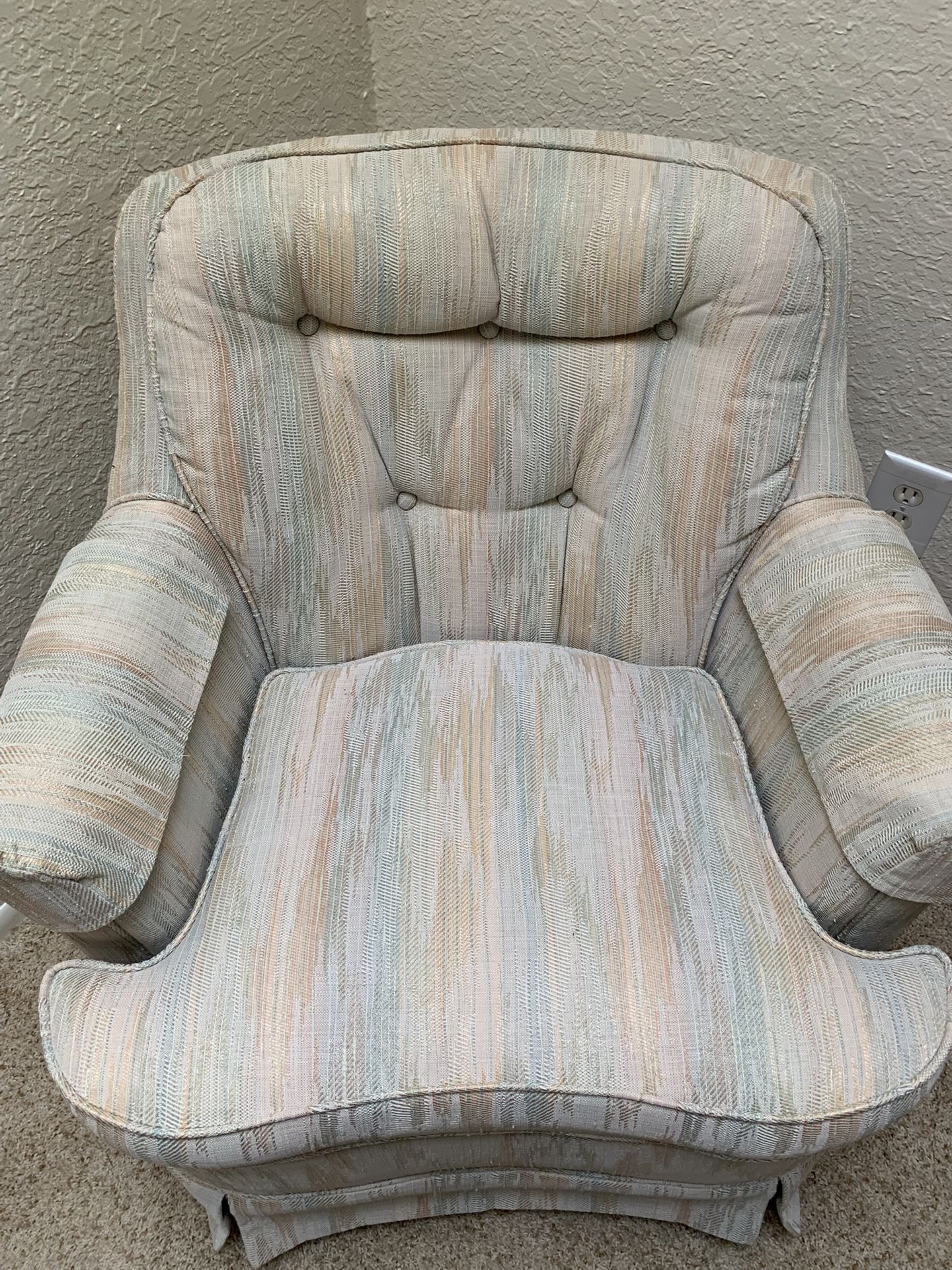Fabric Rocking Swivel chair