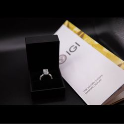 5.03 Carat Lab-Grown Diamond Engagement Ring – IGI Certified