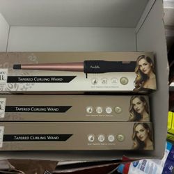 Tapered Colored Wand Curlers