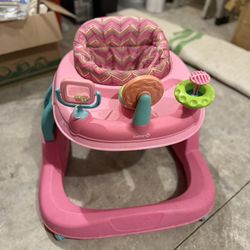 Pink Safety First Walker 