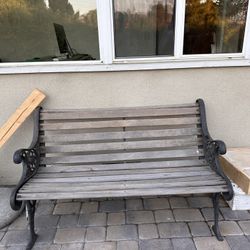 Outdoor bench