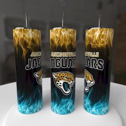 Jacksonville Jaguars Football Tumbler