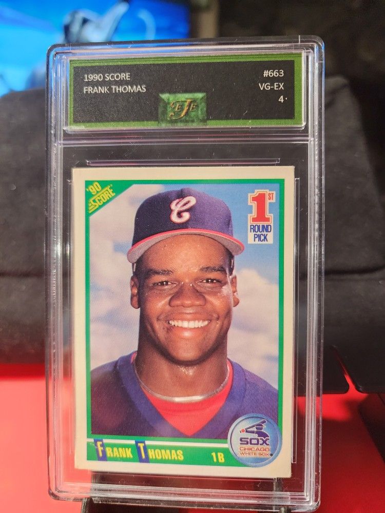 1990 Score Frank Thomas #663 EJE VG-EX  4