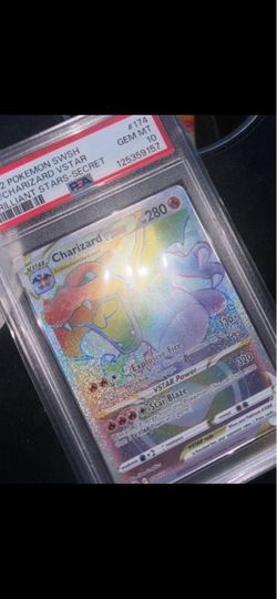 Charizard VSTAR #174 PSA 10 Brilliant Stars Secret Rare